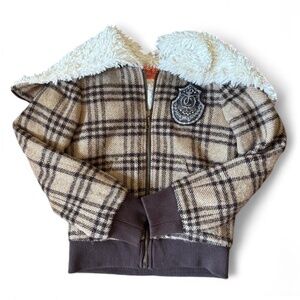 JUICY COUTURE PLAID JACKET